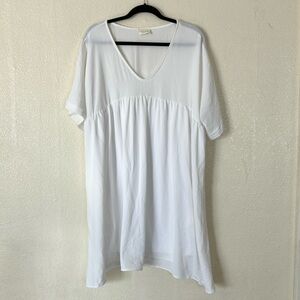 143 Story by Line Up White Dress, 1X